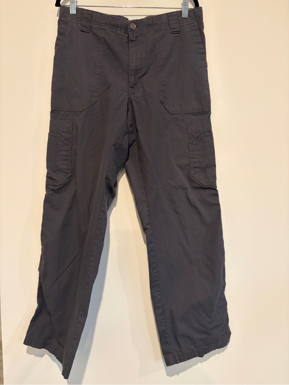 Carhartt Force Relaxed Fit Ripstop Cargo Work Pants Grey Charcoal Women's Small